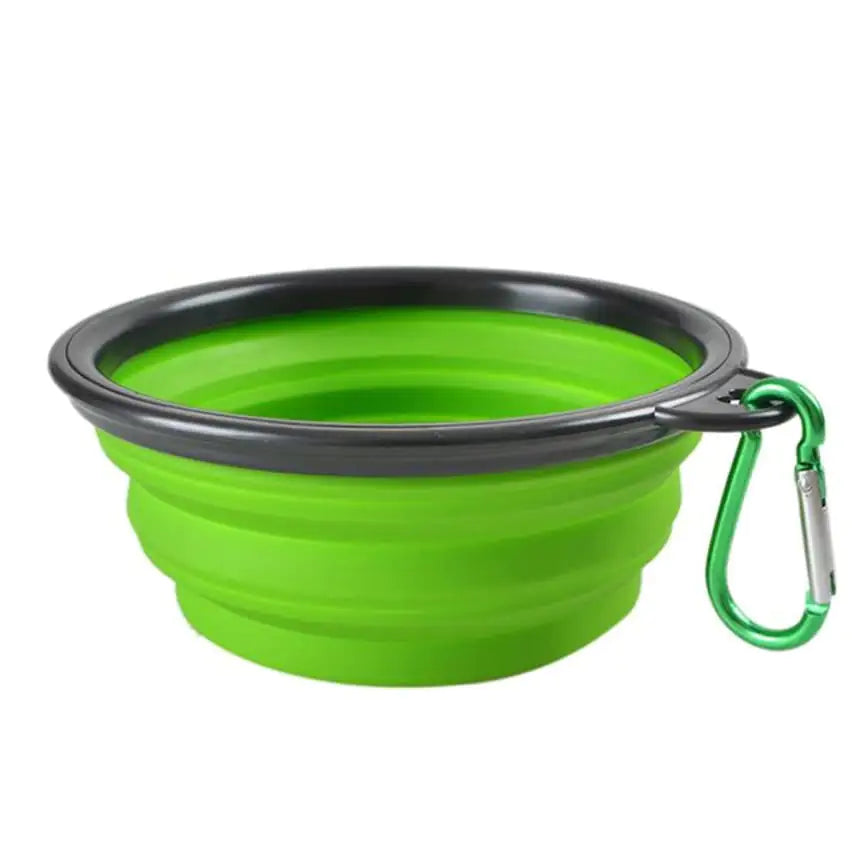 Collapsible Silicone Dog Bowl for Pets